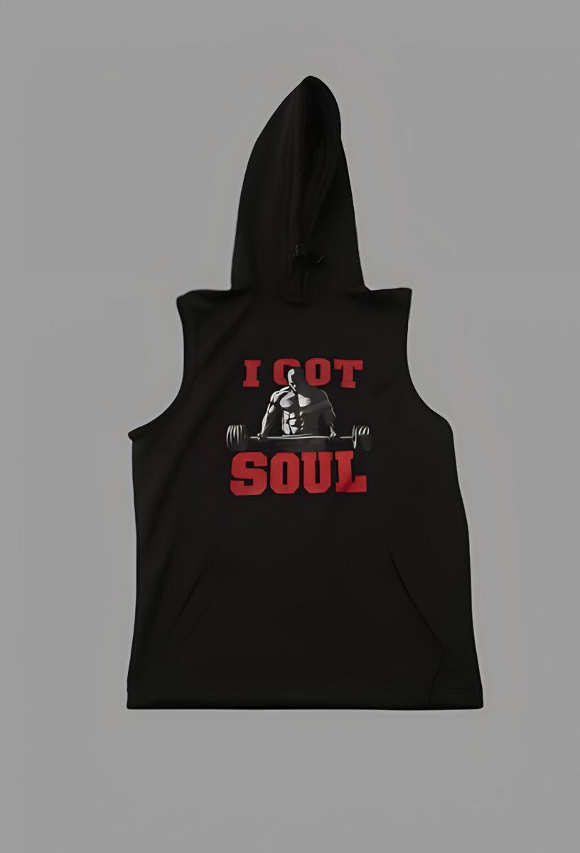 I Got Soul Sleeveless Hoodie