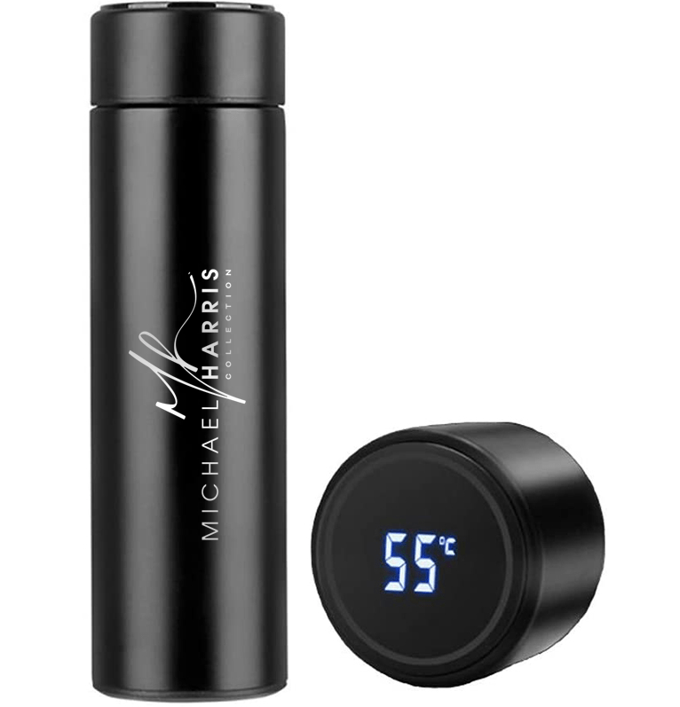 Smart Sports Bottle with LED Temperature Display